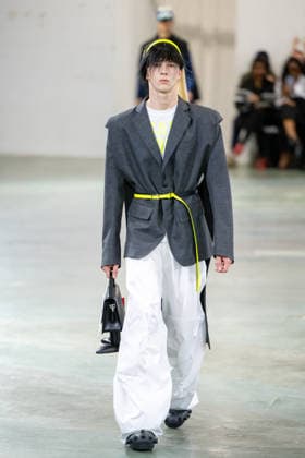 PFW - Walter Van Beirendonck Runway Model walks the runway during the Walter Van Beirendonck Menswear Fall Winter 2026-2027 show as part of Paris Fashion Week on January 21, 2026 in Paris, France. Photo by Jana Call me J ABACAPRESS.COM Paris Ile de France France  Copyright: xJanaxCallxmexJ ABACAx