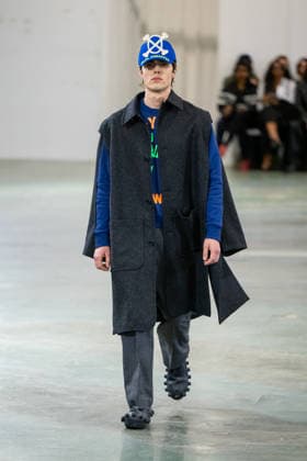 PFW - Walter Van Beirendonck Runway Model walks the runway during the Walter Van Beirendonck Menswear Fall Winter 2026-2027 show as part of Paris Fashion Week on January 21, 2026 in Paris, France. Photo by Jana Call me J ABACAPRESS.COM Paris Ile de France France  Copyright: xJanaxCallxmexJ ABACAx