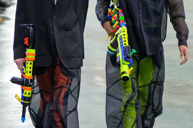 PFW - Walter Van Beirendonck Runway Model walks the runway during the Walter Van Beirendonck Menswear Fall Winter 2026-2027 show as part of Paris Fashion Week on January 21, 2026 in Paris, France. Photo by Jana Call me J ABACAPRESS.COM Paris Ile de France France  Copyright: xJanaxCallxmexJ ABACAx