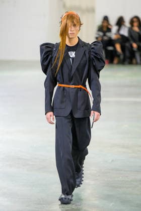 PFW - Walter Van Beirendonck Runway Model walks the runway during the Walter Van Beirendonck Menswear Fall Winter 2026-2027 show as part of Paris Fashion Week on January 21, 2026 in Paris, France. Photo by Jana Call me J ABACAPRESS.COM Paris Ile de France France  Copyright: xJanaxCallxmexJ ABACAx