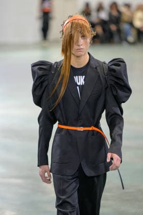 PFW - Walter Van Beirendonck Runway Model walks the runway during the Walter Van Beirendonck Menswear Fall Winter 2026-2027 show as part of Paris Fashion Week on January 21, 2026 in Paris, France. Photo by Jana Call me J ABACAPRESS.COM Paris Ile de France France  Copyright: xJanaxCallxmexJ ABACAx