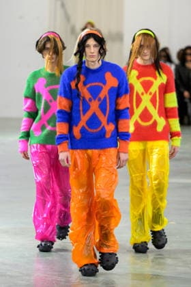 PFW - Walter Van Beirendonck Runway Model walks the runway during the Walter Van Beirendonck Menswear Fall Winter 2026-2027 show as part of Paris Fashion Week on January 21, 2026 in Paris, France. Photo by Jana Call me J ABACAPRESS.COM Paris Ile de France France  Copyright: xJanaxCallxmexJ ABACAx