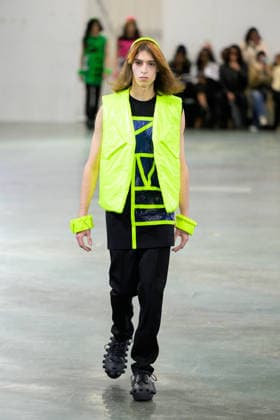 PFW - Walter Van Beirendonck Runway Model walks the runway during the Walter Van Beirendonck Menswear Fall Winter 2026-2027 show as part of Paris Fashion Week on January 21, 2026 in Paris, France. Photo by Jana Call me J ABACAPRESS.COM Paris Ile de France France  Copyright: xJanaxCallxmexJ ABACAx