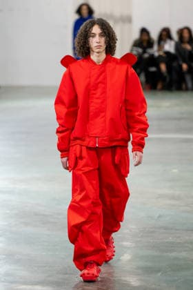 PFW - Walter Van Beirendonck Runway Model walks the runway during the Walter Van Beirendonck Menswear Fall Winter 2026-2027 show as part of Paris Fashion Week on January 21, 2026 in Paris, France. Photo by Jana Call me J ABACAPRESS.COM Paris Ile de France France  Copyright: xJanaxCallxmexJ ABACAx