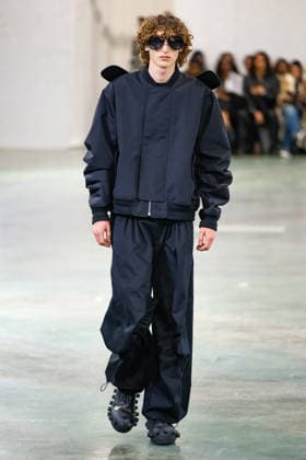 PFW - Walter Van Beirendonck Runway Model walks the runway during the Walter Van Beirendonck Menswear Fall Winter 2026-2027 show as part of Paris Fashion Week on January 21, 2026 in Paris, France. Photo by Jana Call me J ABACAPRESS.COM Paris Ile de France France  Copyright: xJanaxCallxmexJ ABACAx