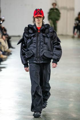 PFW - Walter Van Beirendonck Runway Model walks the runway during the Walter Van Beirendonck Menswear Fall Winter 2026-2027 show as part of Paris Fashion Week on January 21, 2026 in Paris, France. Photo by Jana Call me J ABACAPRESS.COM Paris Ile de France France  Copyright: xJanaxCallxmexJ ABACAx
