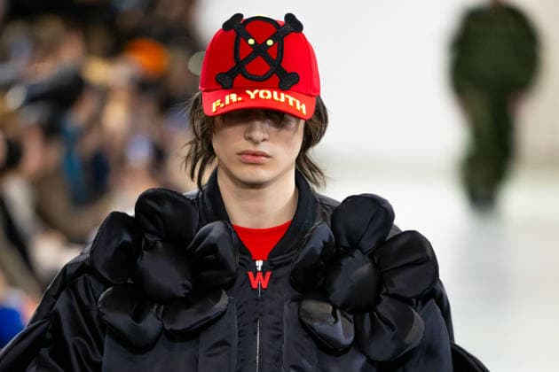 PFW - Walter Van Beirendonck Runway Model walks the runway during the Walter Van Beirendonck Menswear Fall Winter 2026-2027 show as part of Paris Fashion Week on January 21, 2026 in Paris, France. Photo by Jana Call me J ABACAPRESS.COM Paris Ile de France France  Copyright: xJanaxCallxmexJ ABACAx