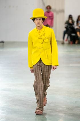 PFW - Walter Van Beirendonck Runway Model walks the runway during the Walter Van Beirendonck Menswear Fall Winter 2026-2027 show as part of Paris Fashion Week on January 21, 2026 in Paris, France. Photo by Jana Call me J ABACAPRESS.COM Paris Ile de France France  Copyright: xJanaxCallxmexJ ABACAx
