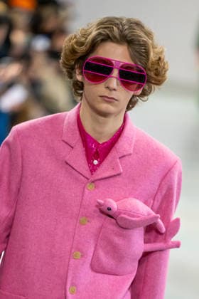 PFW - Walter Van Beirendonck Runway Model walks the runway during the Walter Van Beirendonck Menswear Fall Winter 2026-2027 show as part of Paris Fashion Week on January 21, 2026 in Paris, France. Photo by Jana Call me J ABACAPRESS.COM Paris Ile de France France  Copyright: xJanaxCallxmexJ ABACAx