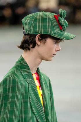 PFW - Walter Van Beirendonck Runway Model walks the runway during the Walter Van Beirendonck Menswear Fall Winter 2026-2027 show as part of Paris Fashion Week on January 21, 2026 in Paris, France. Photo by Jana Call me J ABACAPRESS.COM Paris Ile de France France  Copyright: xJanaxCallxmexJ ABACAx