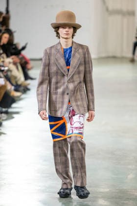 PFW - Walter Van Beirendonck Runway Model walks the runway during the Walter Van Beirendonck Menswear Fall Winter 2026-2027 show as part of Paris Fashion Week on January 21, 2026 in Paris, France. Photo by Jana Call me J ABACAPRESS.COM Paris Ile de France France  Copyright: xJanaxCallxmexJ ABACAx