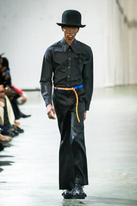 PFW - Walter Van Beirendonck Runway Model walks the runway during the Walter Van Beirendonck Menswear Fall Winter 2026-2027 show as part of Paris Fashion Week on January 21, 2026 in Paris, France. Photo by Jana Call me J ABACAPRESS.COM Paris Ile de France France  Copyright: xJanaxCallxmexJ ABACAx