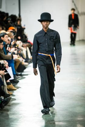 PFW - Walter Van Beirendonck Runway Model walks the runway during the Walter Van Beirendonck Menswear Fall Winter 2026-2027 show as part of Paris Fashion Week on January 21, 2026 in Paris, France. Photo by Jana Call me J ABACAPRESS.COM Paris Ile de France France  Copyright: xJanaxCallxmexJ ABACAx