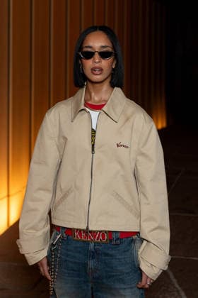 Semi Exclusive Dina Ayada arriving at Kenzos dinner party on the sidelines of Mens Fashion Week Autumn Winter 2026 2027 in Paris on 21 January 2026 Tiphaine Praud Lebely Bestimage Celebs at Kenzos dinner party on the sidelines of Mens Fashion Week Autumn Winter 2026 2027 in Paris on 21 January 2026 Paris France  Copyright: xTiphainexPraud-Lebelyx xBestimagexTiphainexPraud-Lebelyx xBestimagex
