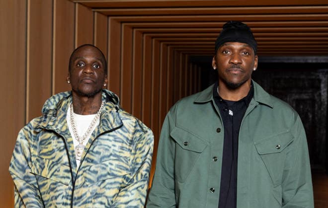 Semi Exclusive Pusha T, Malice arriving at Kenzos dinner party on the sidelines of Mens Fashion Week Autumn Winter 2026 2027 in Paris on 21 January 2026 Tiphaine Praud Lebely Bestimage Celebs at Kenzos dinner party on the sidelines of Mens Fashion Week Autumn Winter 2026 2027 in Paris on 21 January 2026 Paris France  Copyright: xTiphainexPraud-Lebelyx xBestimagexTiphainexPraud-Lebelyx xBestimagex