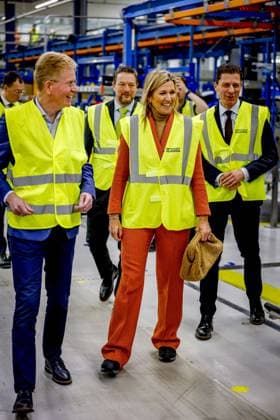 APELDOORN Queen Maxima will be on a working visit to the BDR Thermea factory and its subsidiary Remeha in Apeldoorn. The visit will focus on the energy transition and the development of sustainable heating solutions for residential buildings, as well as commercial, social, and industrial buildings. ROBIN UTRECHT PHOTOGRAPHY ANP netherlands out - belgium out  Copyright: xx x548215567x originalFilename: 548215567.jpg