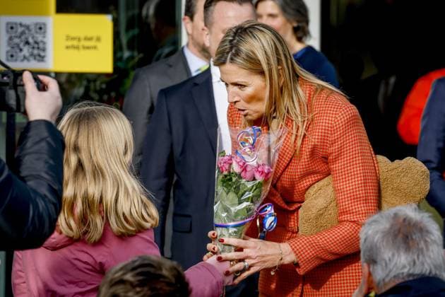APELDOORN Queen Maxima will be on a working visit to the BDR Thermea factory and its subsidiary Remeha in Apeldoorn. The visit will focus on the energy transition and the development of sustainable heating solutions for residential buildings, as well as commercial, social, and industrial buildings. ROBIN UTRECHT PHOTOGRAPHY ANP netherlands out - belgium out  Copyright: xx x548216046x originalFilename: 548216046.jpg
