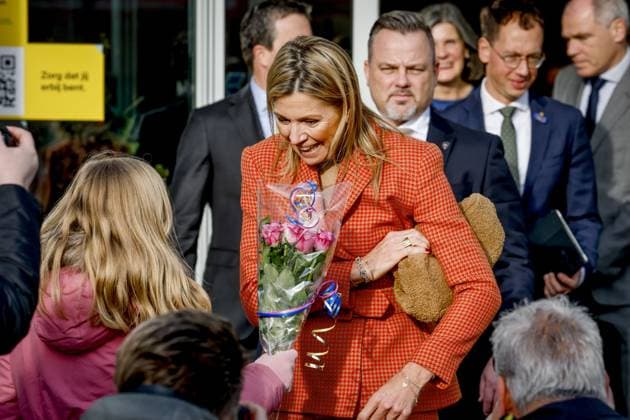 APELDOORN Queen Maxima will be on a working visit to the BDR Thermea factory and its subsidiary Remeha in Apeldoorn. The visit will focus on the energy transition and the development of sustainable heating solutions for residential buildings, as well as commercial, social, and industrial buildings. ROBIN UTRECHT PHOTOGRAPHY ANP netherlands out - belgium out  Copyright: xx x548216083x originalFilename: 548216083.jpg
