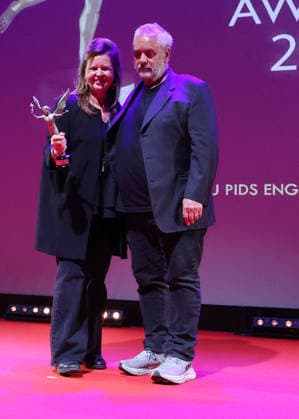 Exclusive Luc Besson presents an honorary genie to Sophie Leclerc Digital Creation Genie Awards 2026 evening at the Enghien les Bains casino on January 21, 2026 Denis Guignebourg Bestimage No Web Belgique et Suisse Exclusive Digital Creation Genie Awards 2026 evening at the Enghien les Bains casino on January 21, 2026 Paris France  Copyright: xDenisxGuignebourgx xBestimagexDenisxGuignebourgx xBestimagex