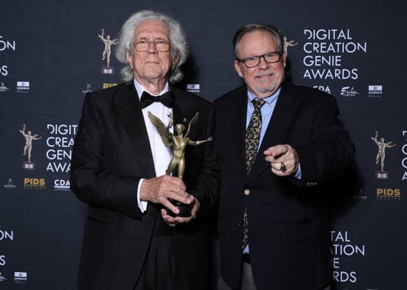 Exclusif Richard Edlund Genie dhonneur et Kevin Pike Soirée des Digital Creation Genie Awards 2026 au casino dEnghien les Bains le 21 janvier 2026 Denis Guignebourg Bestimage No Web Belgique et Suisse Exclusive Digital Creation Genie Awards 2026 evening at the Enghien les Bains casino on January 21, 2026 Paris France  Copyright: xDenisxGuignebourgx xBestimagexDenisxGuignebourgx xBestimagex