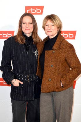 Anne Ratte Polle and Corinna Harfouch at the premiere of the ARD TV film Tatort Gefahrengebiet at the Delphi Filmpalast Berlin, 21 01 2026 Foto:xM.xBehrensx xFuturexImagex tatort_6116