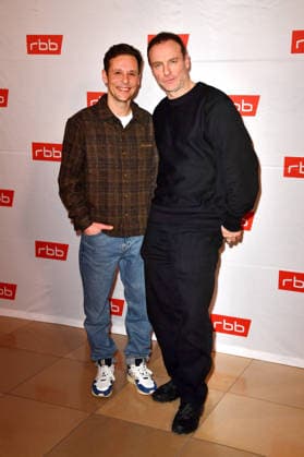 Nils Kahnwald and Mark Waschke at the premiere of Tatort Gefahrengebiet at the Delphi Filmpalast in Berlin on 21 01 2026