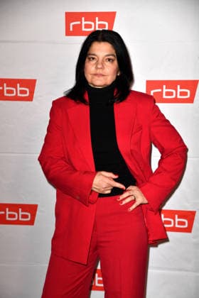 Jasmin Tabatabai at the premiere of Tatort Gefahrengebiet at the Delphi Filmpalast in Berlin on 21 01 2026