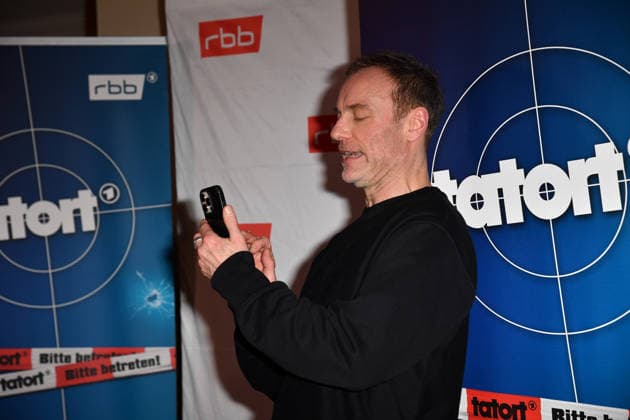 Mark Waschk at the premiere of Tatort Gefahrengebiet at the Delphi Filmpalast in Berlin on 21 01 2026