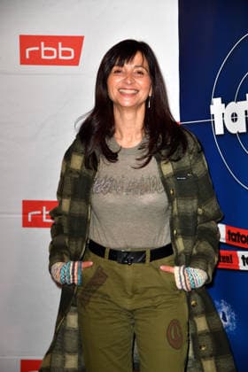 Mira Thiel at the premiere of Tatort Gefahrengebiet at the Delphi Filmpalast in Berlin on 21 01 2026