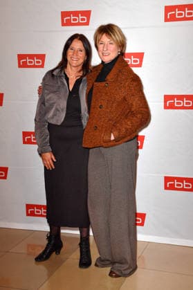 Catherine Stoyan and her sister Corinna Harfouch at the premiere of Tatort Gefahrengebiet at the Delphi Filmpalast in Berlin on 21 01 2026