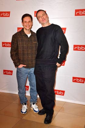 Nils Kahnwald and Mark Waschke at the premiere of Tatort Gefahrengebiet at the Delphi Filmpalast in Berlin on 21 01 2026