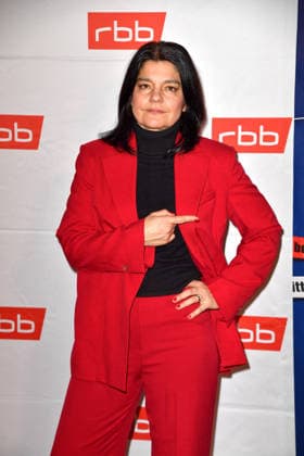 Jasmin Tabatabai at the premiere of Tatort Gefahrengebiet at the Delphi Filmpalast in Berlin on 21 01 2026