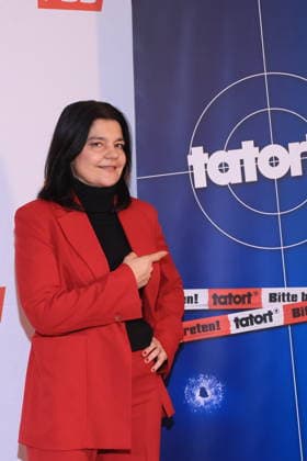 21 01 2026, Jasmin Tabatabai at the premiere Tatort Gefahrengebiet, ARD, crime movie, at Delphi Filmpalast, Berlin, Berlin Germany, Germany