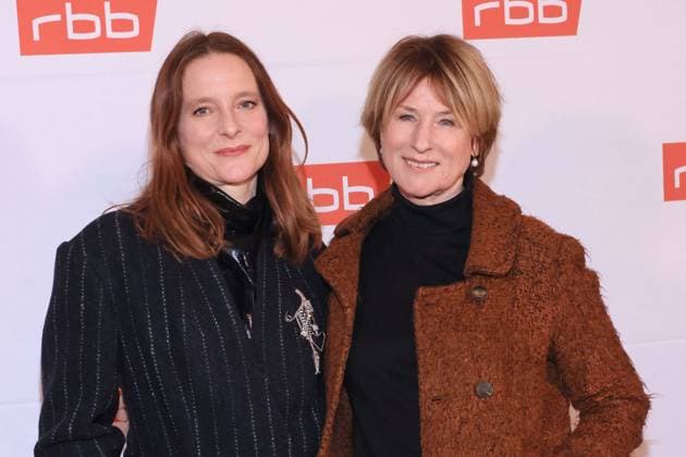 21 01 2026, Anne Ratte Polle and Corinna Harfouch at the premiere Tatort Gefahrengebiet, ARD, crime movie, at Delphi Filmpalast, Berlin, Berlin Germany, Germany
