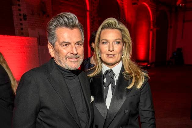 abb Thomas Anders with wife Claudia Hess on the red carpet at the Artist Celebration Night at Station Berlin on 21 01 2026 in Berlin Berlin Germany