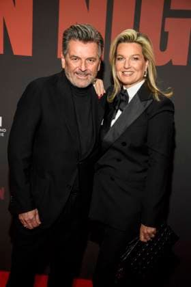 abb Thomas Anders with wife Claudia Hess on the red carpet at the Artist Celebration Night at Station Berlin on 21 01 2026 in Berlin Berlin Germany