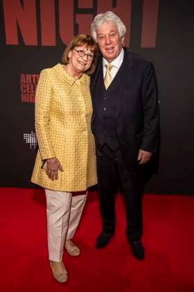 abb wife Monika Zuckowski and Rolf Zuckowski as guests on the red carpet at the Artist Celebration Night at Station Berlin on 21 01 2026 in Berlin Berlin Germany