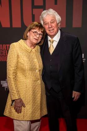 abb wife Monika Zuckowski and Rolf Zuckowski as guests on the red carpet at the Artist Celebration Night at Station Berlin on 21 01 2026 in Berlin Berlin Germany