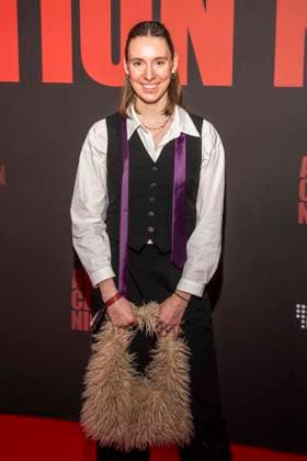 abb Malou Lovis as a guest on the red carpet at the Artist Celebration Night at Station Berlin on 21 01 2026 in Berlin Berlin Germany