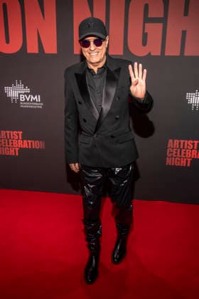 abb Peter Schilling as a guest on the red carpet at the Artist Celebration Night at Station Berlin on 21 01 2026 in Berlin Berlin Germany