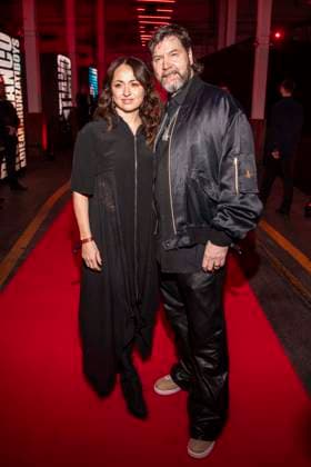 abb Josephine Garvey and Rea Garvey on the red carpet at the Artist Celebration Night at Station Berlin on 21 01 2026 in Berlin Berlin Germany