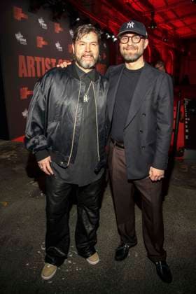 abb Rea Garvey and Mark Forster as guests at the Artist Celebration Night at Station Berlin on 21 01 2026 in Berlin Berlin Germany