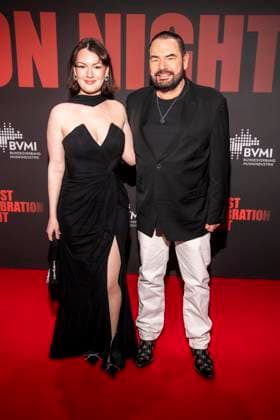 abb Lili Gold and Marian Gold Alphaville as guests on the red carpet at the Artist Celebration Night at Station Berlin on 21 01 2026 in Berlin Berlin Germany