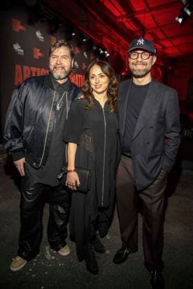 abb Rea Garvey, Josephine Garvey and Mark Forster as guests at the Artist Celebration Night at Station Berlin on 21 01 2026 in Berlin Berlin Germany