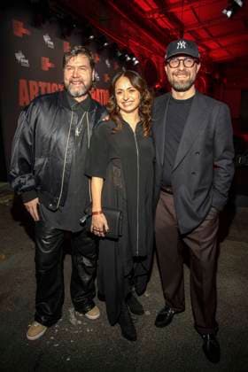 abb Rea Garvey, Josephine Garvey and Mark Forster as guests at the Artist Celebration Night at Station Berlin on 21 01 2026 in Berlin Berlin Germany