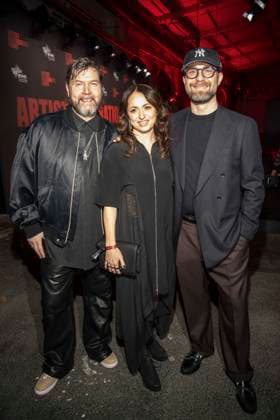 abb Rea Garvey, Josephine Garvey and Mark Forster as guests at the Artist Celebration Night at Station Berlin on 21 01 2026 in Berlin Berlin Germany