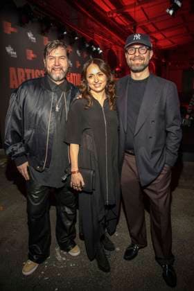abb Rea Garvey, Josephine Garvey and Mark Forster as guests at the Artist Celebration Night at Station Berlin on 21 01 2026 in Berlin Berlin Germany