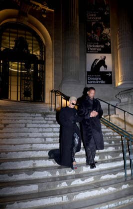 Jada Pinkett and Will Smith are leaving Grand Palais where their son Jaden presented his collaboration as Louboutin artistic director, during Paris Fashion Week Jada Pinkett et Will Smith à la sortie du Grand Palais ou leur fils Jaden presentait sa collection Louboutin en tant que directeur artistique, pendant la Fashion Week 452416 2026 01 21 Paris France Smith, Will Pinkett Smith, Jada  Copyright: xJasminexAissaouix xStarfacex STAR_452416_006