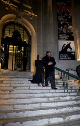 Jada Pinkett and Will Smith are leaving Grand Palais where their son Jaden presented his collaboration as Louboutin artistic director, during Paris Fashion Week Jada Pinkett et Will Smith à la sortie du Grand Palais ou leur fils Jaden presentait sa collection Louboutin en tant que directeur artistique, pendant la Fashion Week 452416 2026 01 21 Paris France Smith, Will Pinkett Smith, Jada  Copyright: xJasminexAissaouix xStarfacex STAR_452416_007
