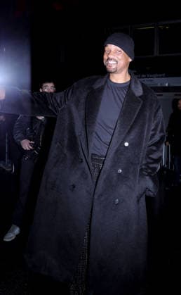Jada Pinkett and Will Smith are leaving Grand Palais where their son Jaden presented his collaboration as Louboutin artistic director, during Paris Fashion Week Jada Pinkett et Will Smith à la sortie du Grand Palais ou leur fils Jaden presentait sa collection Louboutin en tant que directeur artistique, pendant la Fashion Week 452416 2026 01 21 Paris France Smith, Will  Copyright: xJasminexAissaouix xStarfacex STAR_452416_013